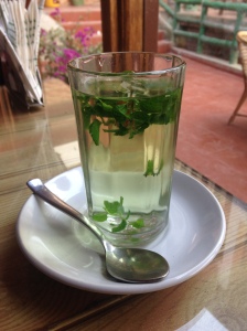 Mint Tea at the Kattv Cafe